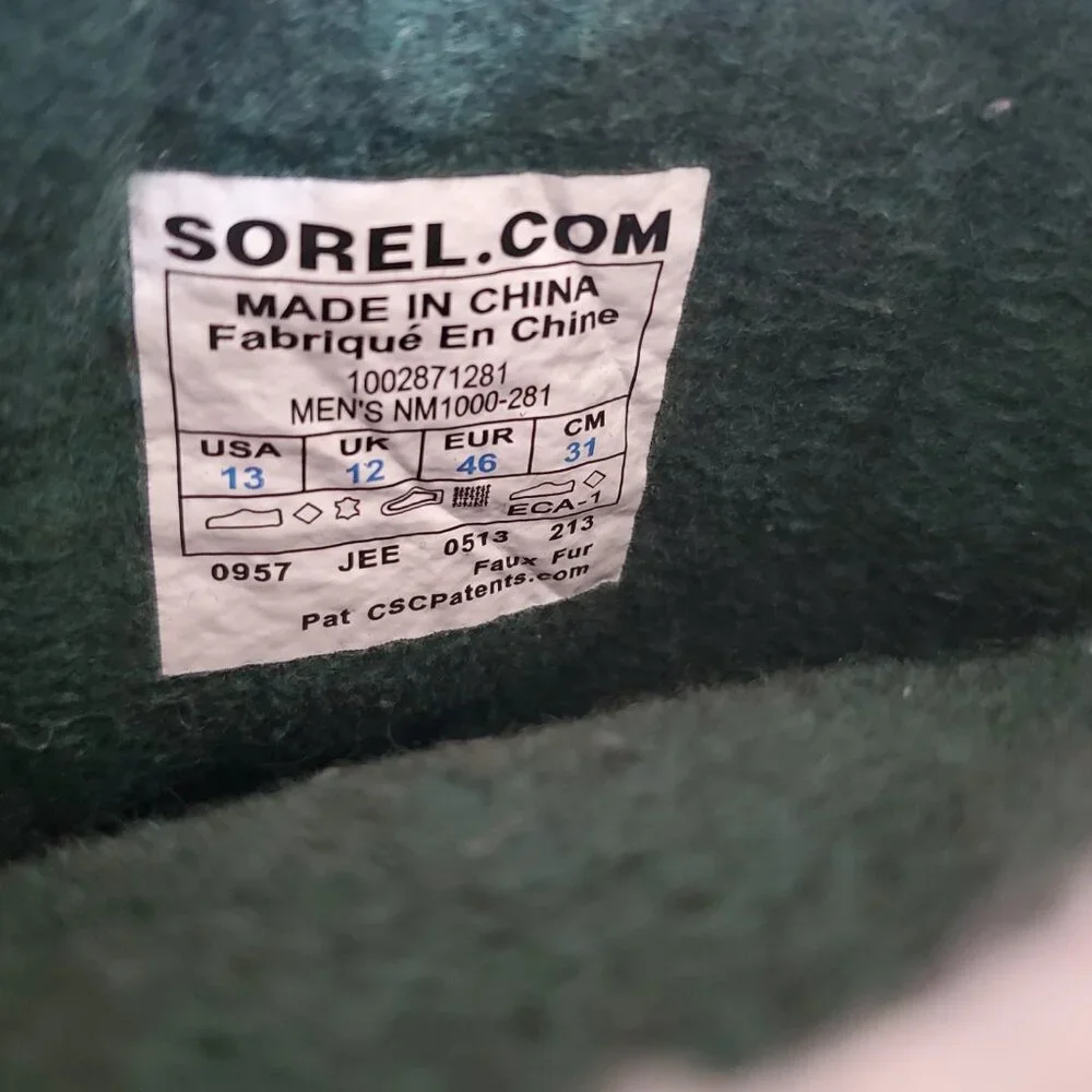 Sorel men sz